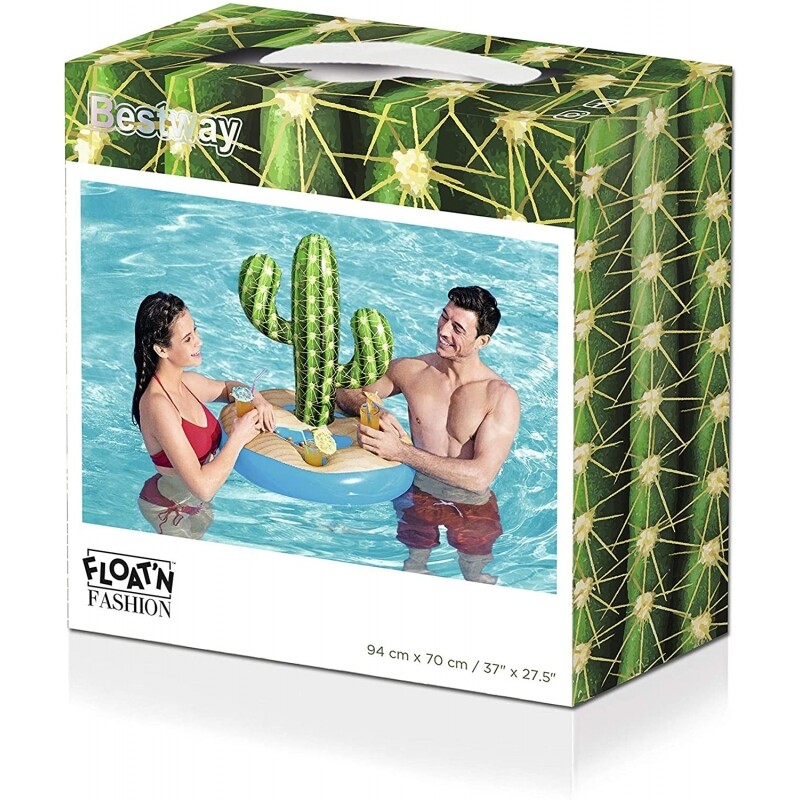 Porte Gobelet Gonflable Forme De Cactus