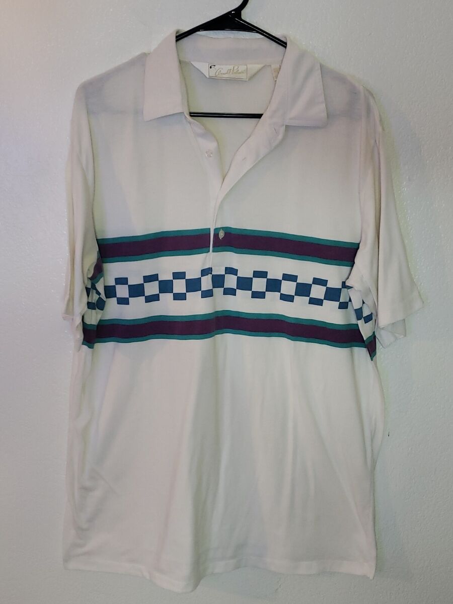 Vintage Arnold Palmer Short Sleeve Checkered Polo Shirt Mens Vintage Arnold Palmer Short Sleeve Checkered Polo Shirt Mens
