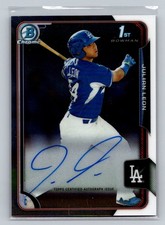 2015 Bowman - Chrome Prospects Julian Leon # BCAP-JUL Auto