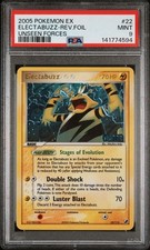2005 Pokemon EX Unseen Forces # 22 Electabuzz Reverse Foil PSA 9 Card NEW CERT! on eBay