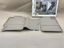 Husky 61363 Rear Tan Rubber Floor Liner Mats 99-07 Silverado Sierra 1500 Ext Cab Husky 61363 Rear Tan Rubber Floor Liner Mats 99-07 Silverado Sierra 1500 Ext Cab
