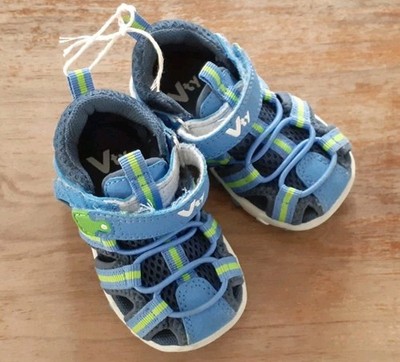 Schuhe Offene Halbschuhe Sandalen Jungen Jungs Größe 19 Victory Wneu Sommer Blau