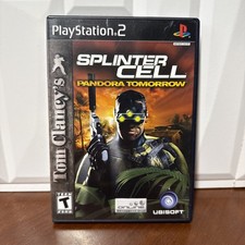 Splinter Cell Pandora Tomorrow (Sony, PlayStation 2)  - w/Manual - CIB