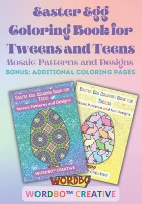Easter Egg Coloring Book for Tweens and Teens Mosaic Pa -  NEW SANDRA. AVANT;M 2