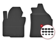 Wannenmatten vorn f�r BMW 2 F46 ab 2015 Gran Tourer 2tlg Schwarz Uni-Clips Set