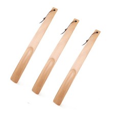 Fashion Wooden Shoe Spoon Pull Shoes Horn for Convenient shoe horn lifter