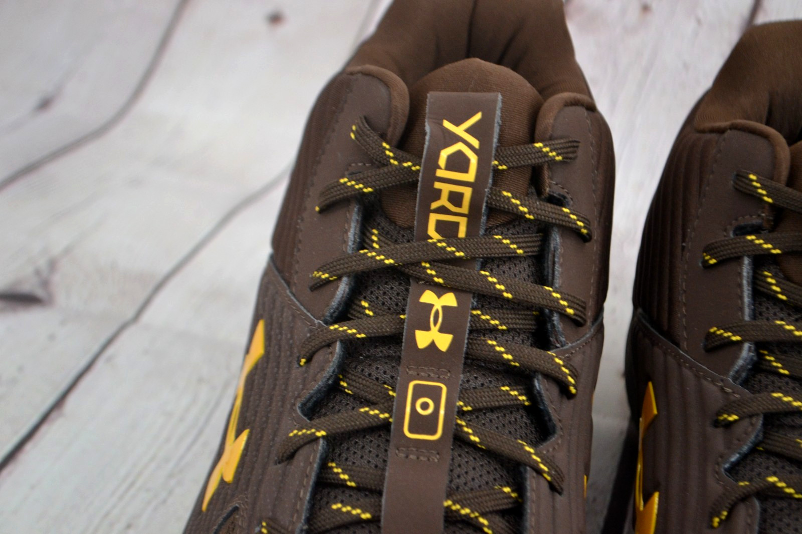 UNDER ARMOUR Men's Yard Metal Spike Baseball Cleats SIZE 15 Brown NWOB thumbnail 3