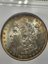 1879 S $1 Morgan Dollar ANACS MS63 Soapbox Toned #SX0338