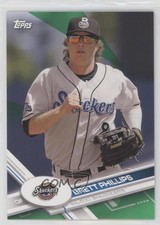 2017 Topps Pro Debut Green 54/99 Brett Phillips #158 01i1