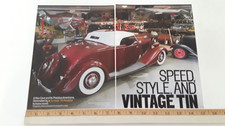 1934 Ford Roadster - Survivor 34 Roadster - Vintage Tin - Original 2012 Article 1934 Ford Roadster - Survivor 34 Roadster - Vintage Tin - Original 2012 Article