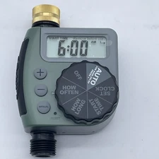 Orbit 62056 One Outlet Single-Dial Hose Faucet Timer Open Box