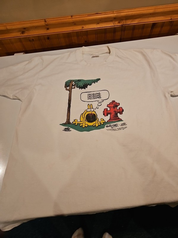 Mother Goose And Grimm "Decisions" T-shirt
