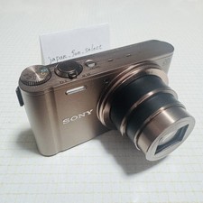 SONY Cyber Shot DSC-WX300 Brown Digital Camera 20x Zoom 18.2MP Japanese Exc