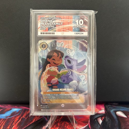 Ohana Means Family graded ACE 10 for sale on eBay