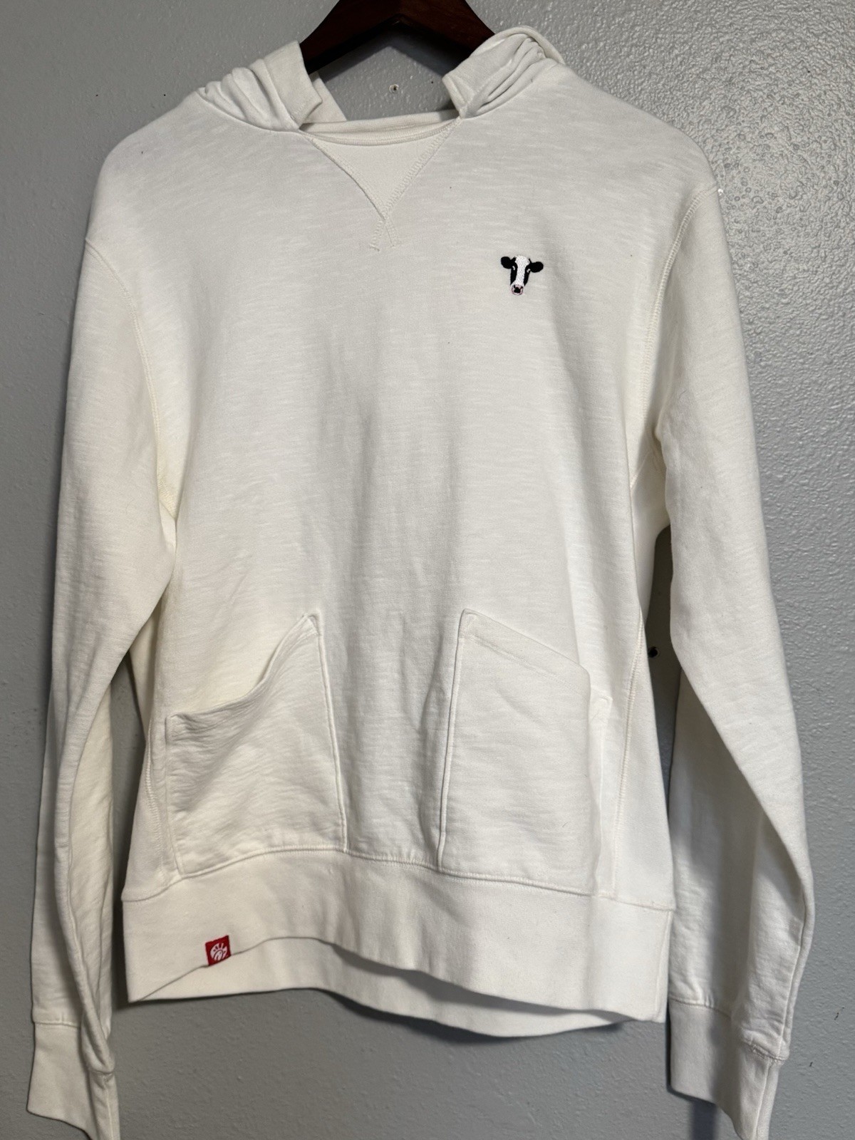 FILA Felpa con cappuccio unisex Chick Fil A stampa mucca