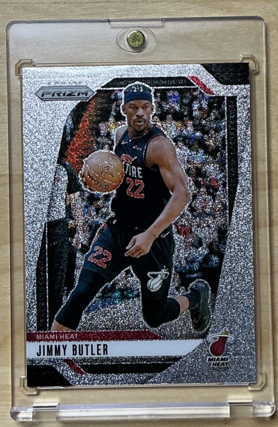 🔥2024-2025 Prizm Jimmy Butler Silver Glitter #164 SSP Case Hit