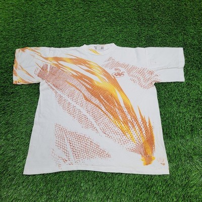 Vintage 90s Snake Scales Art Shirt XL 23x25 All-Over-Print