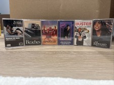 Lot of 6 Pre-Owned 1980 s / 1990 s Motion Picture Soundtrack Cassettes