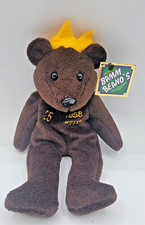 Salvino Bamm Beano's Mark McGwire 25 Baseball 1998 Beanbag Plush Bear Vintage