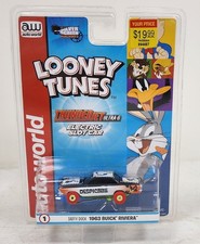Auto World 1963 Buick Riviera Daffy Duck Thunderjet UltraG Electric Slot Car NEW