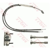 2X Handbremsseil Hinten FüR Opel Corsa S07 X15 1.4 06 Bis 26 TRW D14NEJ B14NEH