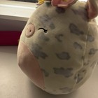 Squishmallows Cow Plush Floral Crown White Gray Pink Washable Medium SQCR01470 — photo 3