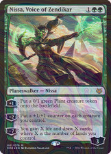 Foil Nissa, Voice of Zendikar - ddr - 1 | MTG Card