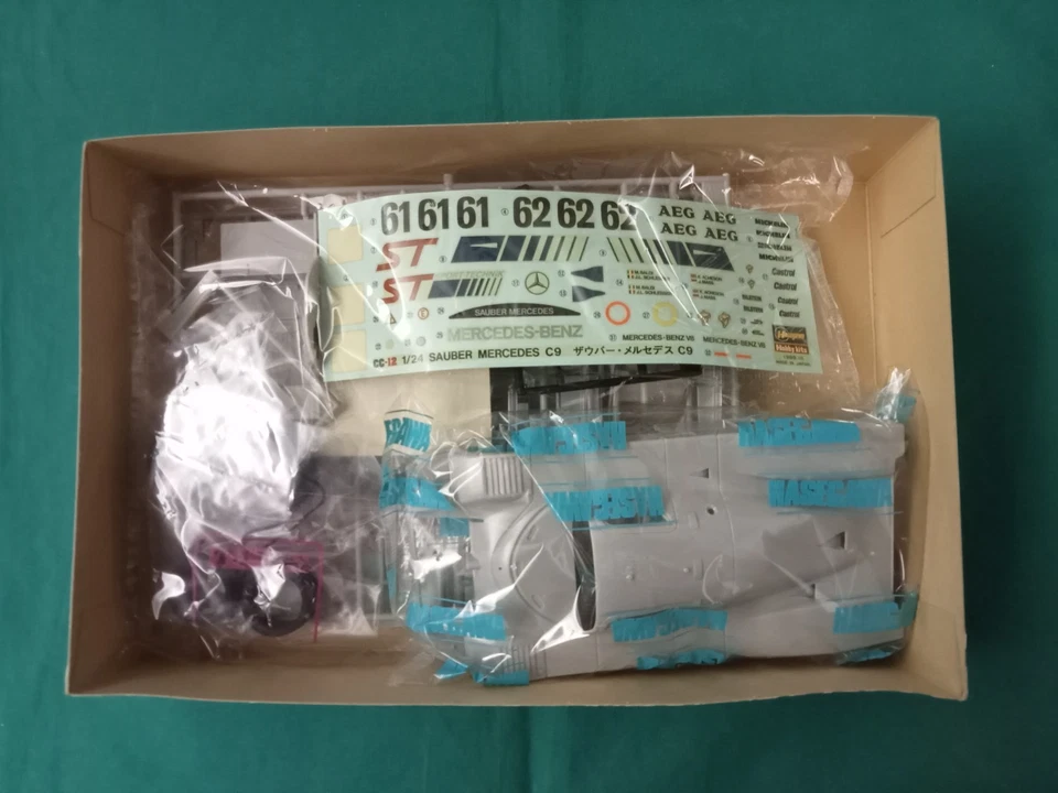 Sauber Mercedes C9 - SCALA 1/24 Hasegawa CC-12 - Immagine 2 di 2