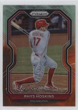 2021 Panini Prizm Tier II Cosmic Haze Prizm Rhys Hoskins #167 05v0
