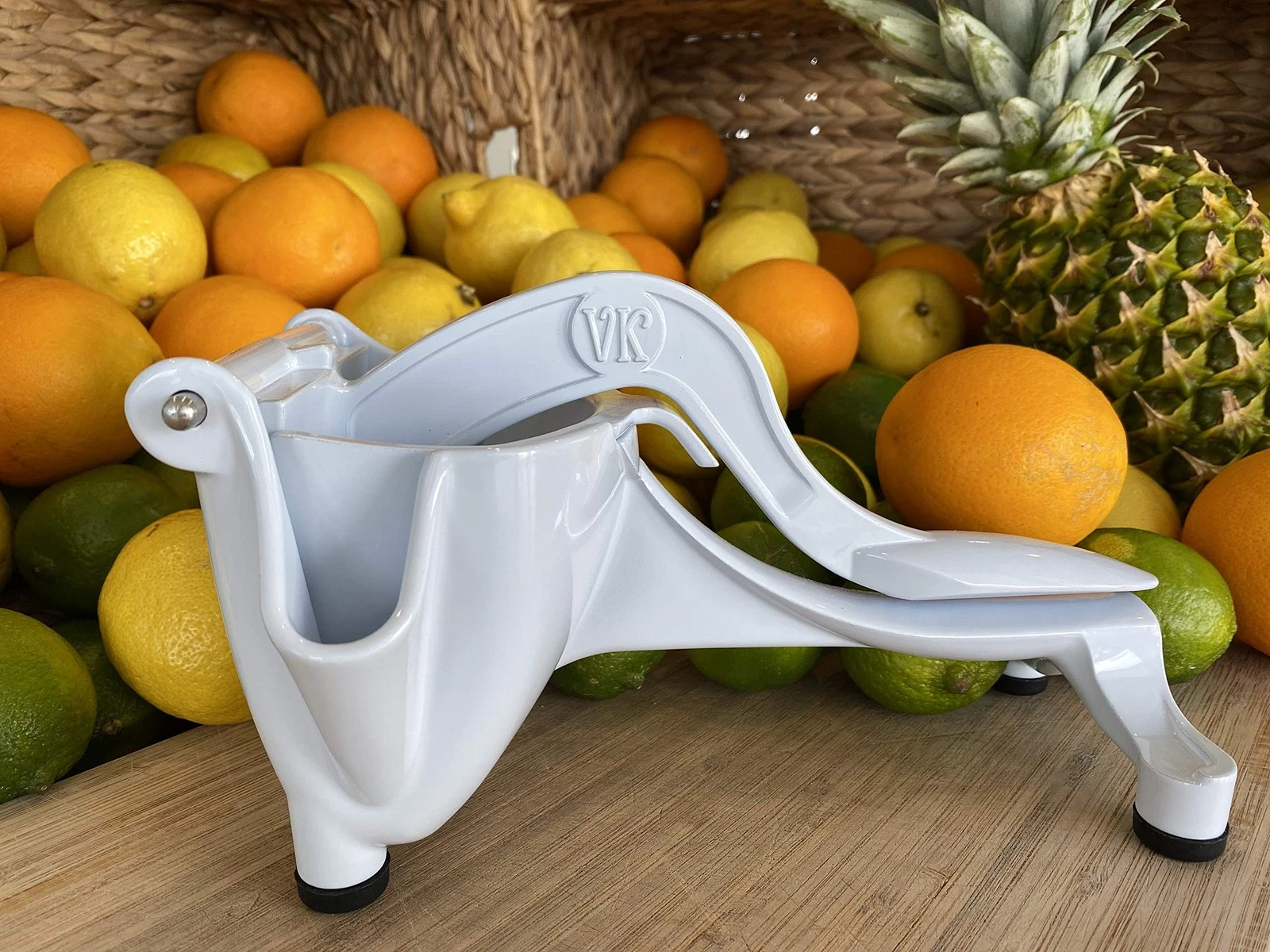 Manual Juicer - The Original Press from Vintage Kitchen. Durable, Easy-to-Cle...