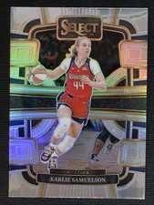 2024 Panini Select WNBA - Concourse Karlie Samuelson #99 Silver Prizm