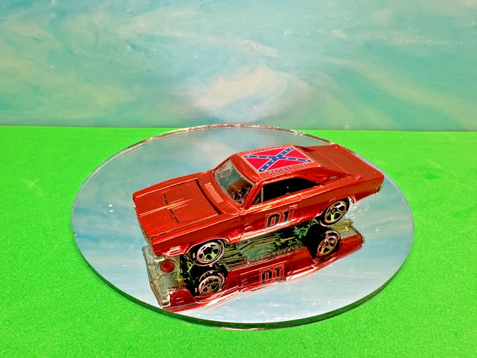 Hot Wheels, Dukes of Hazzard 01 The General Lee, 1968 acabado Spectraflame personalizado Foto 2 de 3