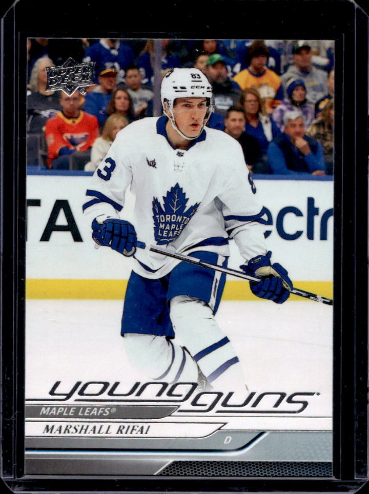 2024-25 Upper Deck Marshall Rifai Rookie Young Guns RC #237 Maple Leafs