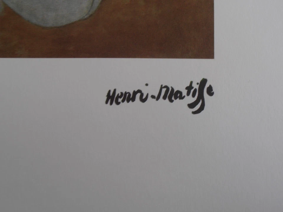 Henry Matisse - Litografia offset - Spadem Paris - Immagine 3 di 4