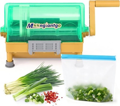 Commercial Scallion Slicer 3mm Blade Manual Spring Onion Shredder