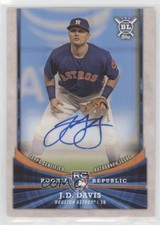 2018 Topps Big League Rookie Republic Auto JD Davis #RR-JD Auto 4nm