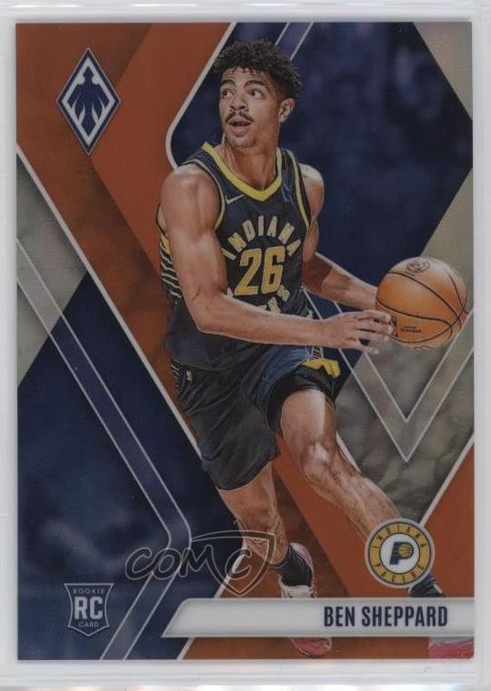 2023-24 Panini Phoenix Rookies Orange 72/99 Ben Sheppard #253 Rookie RC