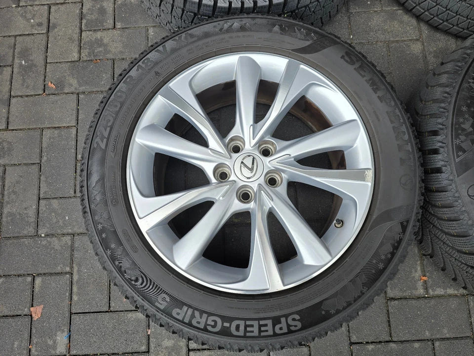 Lexus NX I 18 Zoll Original Alu Winterräder 225/60 R18 PZ406-X3670 - Bild 4 von 4