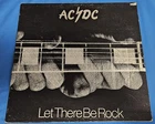 AC/DC Let There Be Rock Australian Blue Roo First Vinyl Pressing