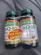Nature's Bounty CoQ10 100mg Twin Pack, 60 Count