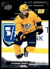 2022-23 Upper Deck Alexandre Carrier Nashville Predators #352