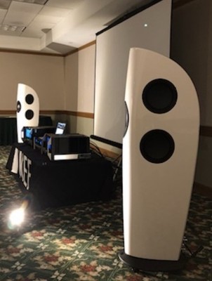 Pair of White KEF Blades (employee owned)