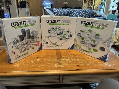 Gravitrax Starter Set (used) With Expansion Building And Expansion Trax (new)