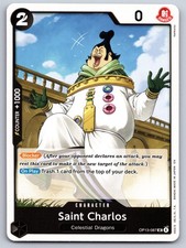 Saint Charlos OP13-087 Uncommon Carrying On His Will One Piece Near Mint