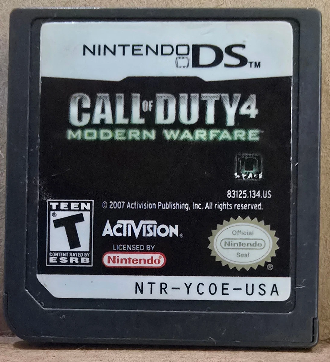 Preços baixos em Call of Duty 4: Modern Warfare Nintendo 2007