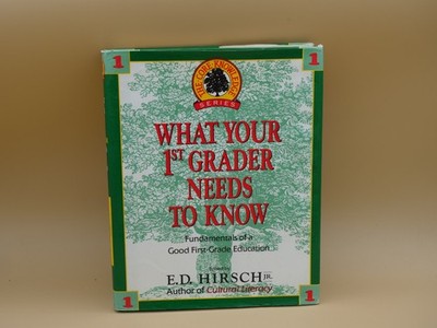 What Your 1st Grader Needs to Know:  Fundamentals of a Good First-Grade