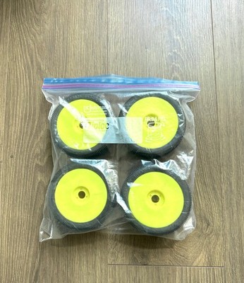 OGO Vulcano 1/8 buggy tires mounted Mugen Tekno Proline Jconcepts associated