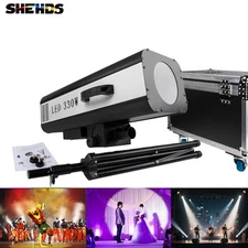 SHEHDS 330W LED Stage Spotlight Follow Spot Light Show With Tripod&Fightcase