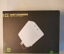 Fast Charger USB Wall Adapter Plug for USB-C with 2 ports. Charge devices-phone