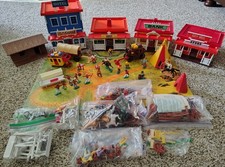 Vintage Timpo Frontier Trail Blazers Town Set
